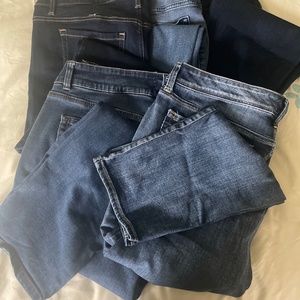 Set 5 size 18W jeans